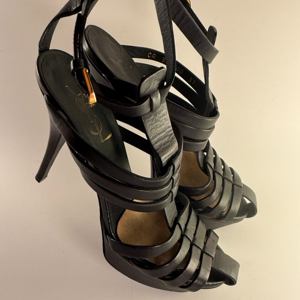 Saint Laurent Platform Tribute Gladiator Sandals